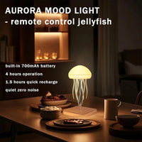 LED Jellyfish Lamp – 9 Tentacles | Color-Changing Mood Light with Remote Control